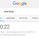 Hora países google recurso