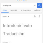 Traductor de google recurso