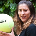 Garbiñe Muguruza, embajadora de BBVA, Roland Garros