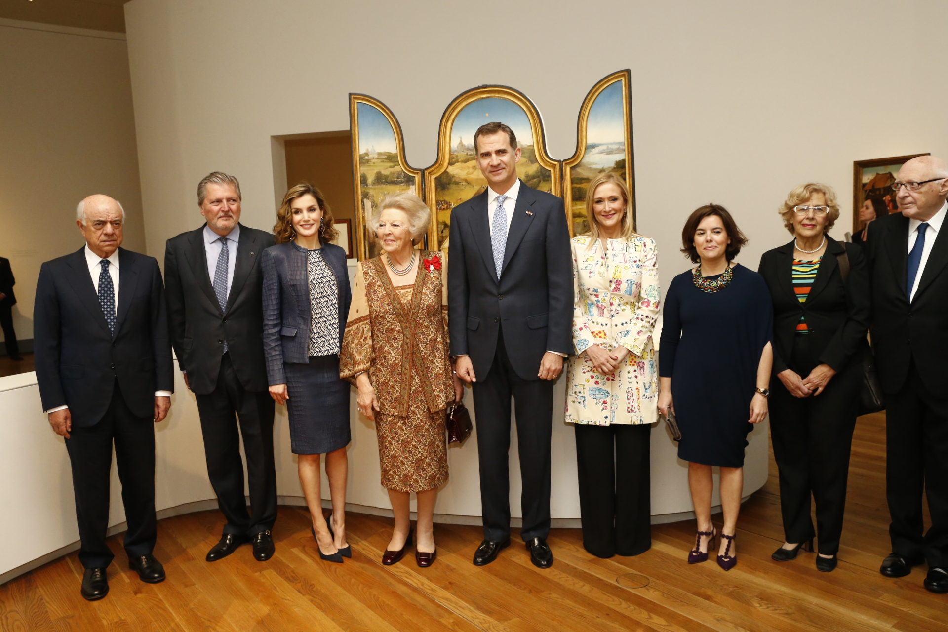 Imagen de Inauguracion de la exposicion del Bosco en el Prado, patrocinada por Fundacion BBVA