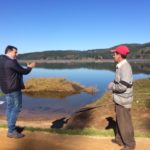 Fotografía de Josep Roca visita los salineros de Cahuil, en la zona costera de Colchagua