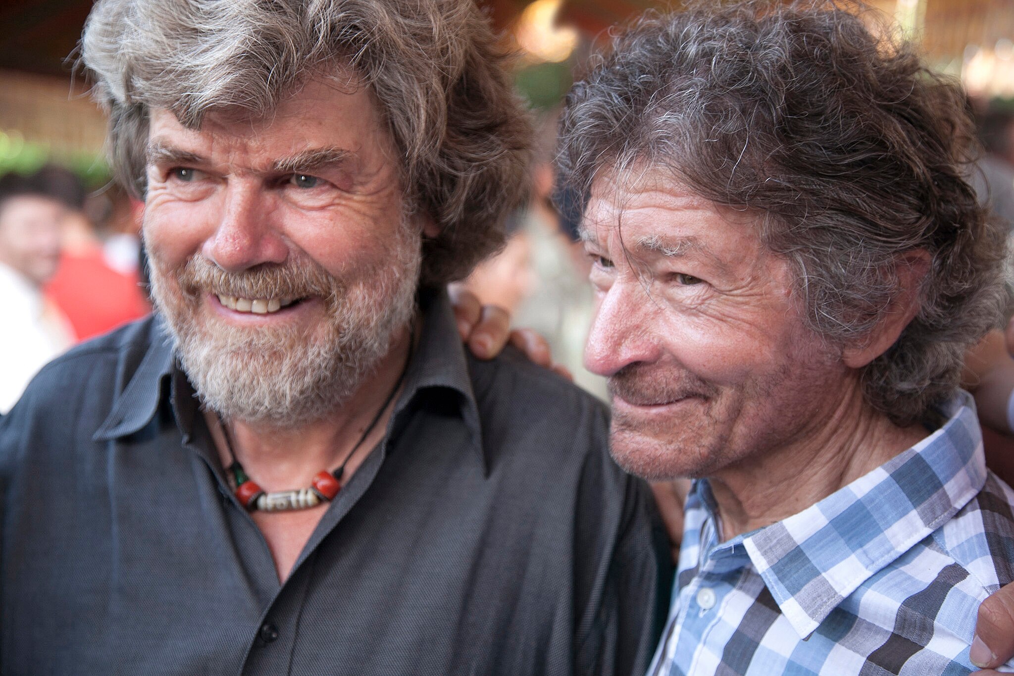 Carlos Soria y Reinold Messner / BBVA Fotografía de Carlos Soria y Reinold Messner