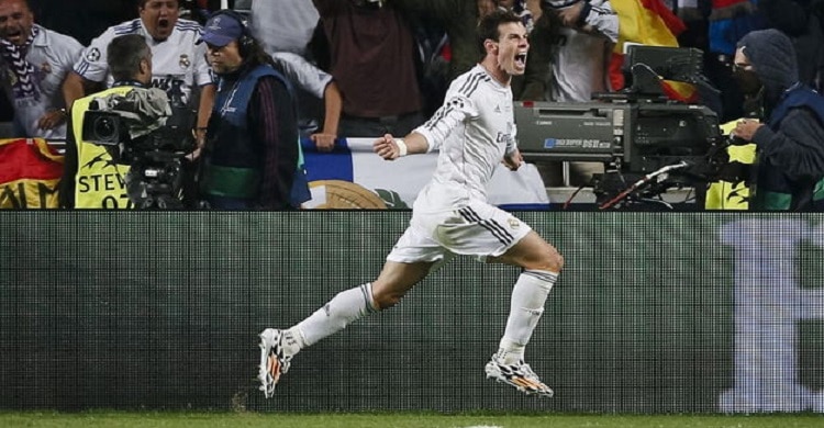 Bale celebra el gol anotado en la Décima | Foto: EFE