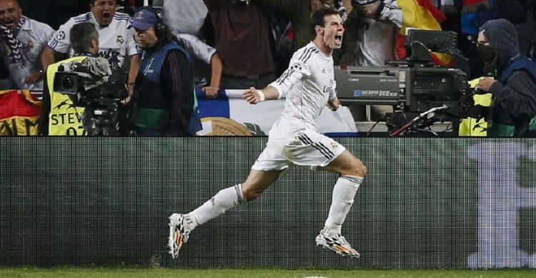 Bale celebra el gol anotado en la Décima | Foto: EFE Bale celebra el gol anotado en la Décima | Foto: EFE