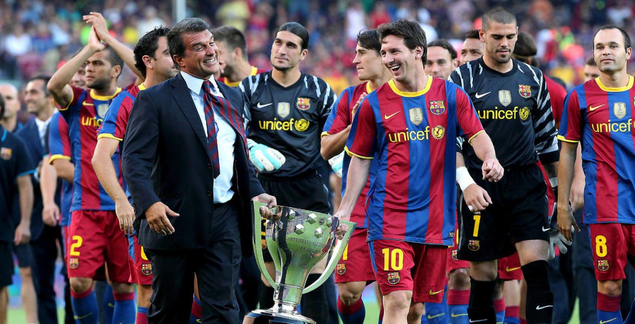 El Barcelona celebra la Liga BBVA lograda en el año 2010 | Foto: EFE El Barcelona celebra la Liga BBVA lograda en el año 2010 | Foto: EFE