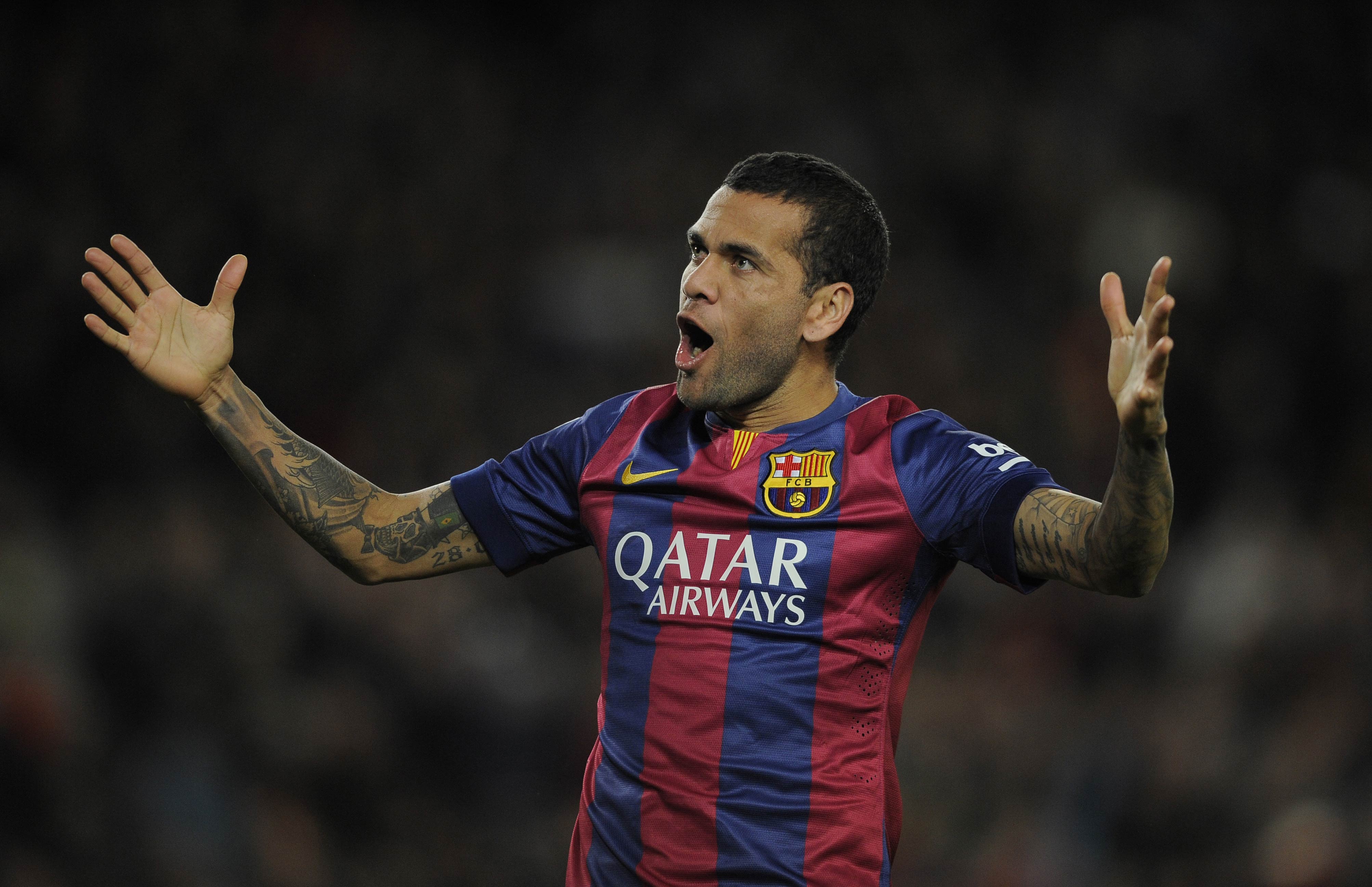 Dani Alves El Jugador Del Palmares De Oro Bbva