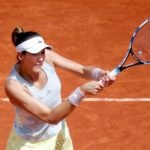 Fotografía de Garbiñe Muguruza en el partido de segunda ronda de Roland Garros 2016