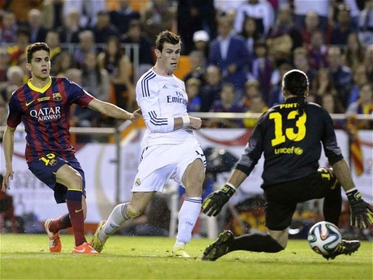 gol Gareth Bale-Final Copa del Rey 2014 / BBVA Fotografía de gol Gareth Bale-Final Copa del Rey 2014