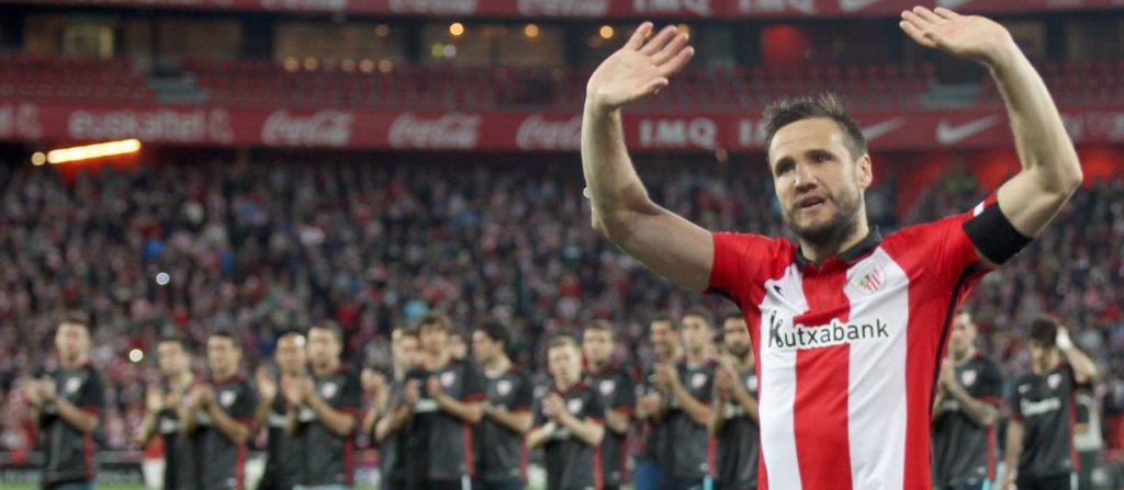 Gurpegui, en su despedida como jugador del Athletic | Foto: EFE Gurpegui, en su despedida como jugador del Athletic | Foto: EFE