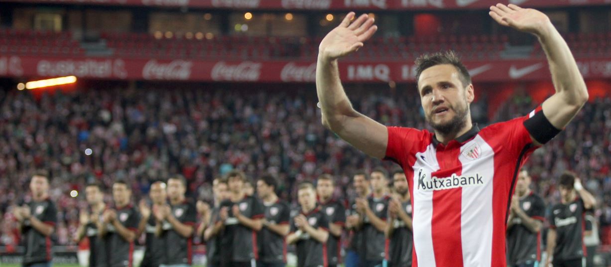 Gurpegui, en su despedida como jugador del Athletic | Foto: EFE Gurpegui, en su despedida como jugador del Athletic | Foto: EFE