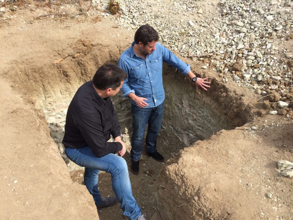 Fotografía de Josep Roca visita los viñedos Talinay en el valle de Limarí en CHile durante el viaje de prospección previo a la Gira BBVA 2016
