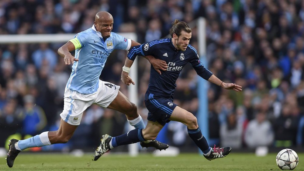 Gareth Bale, durante el partido de ida ante el Manchester City | Foto: EFE Gareth Bale, durante el partido de ida ante el Manchester City | Foto: EFE