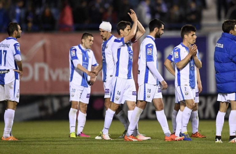 El Leganés, durante un partido de la Liga Adelante El Leganés, durante un partido de la Liga Adelante