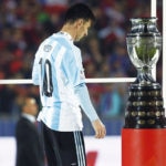 Messi, tras perder la Copa América 2015 ante Chile | Foto: EFE