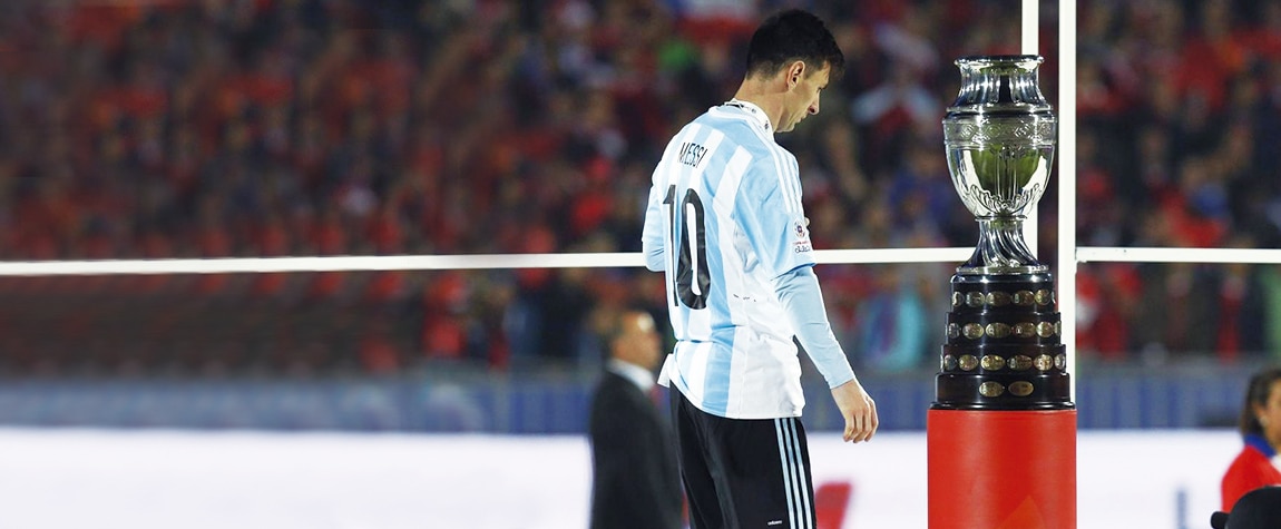 Messi, tras perder la Copa América 2015 ante Chile | Foto: EFE Messi, tras perder la Copa América 2015 ante Chile | Foto: EFE