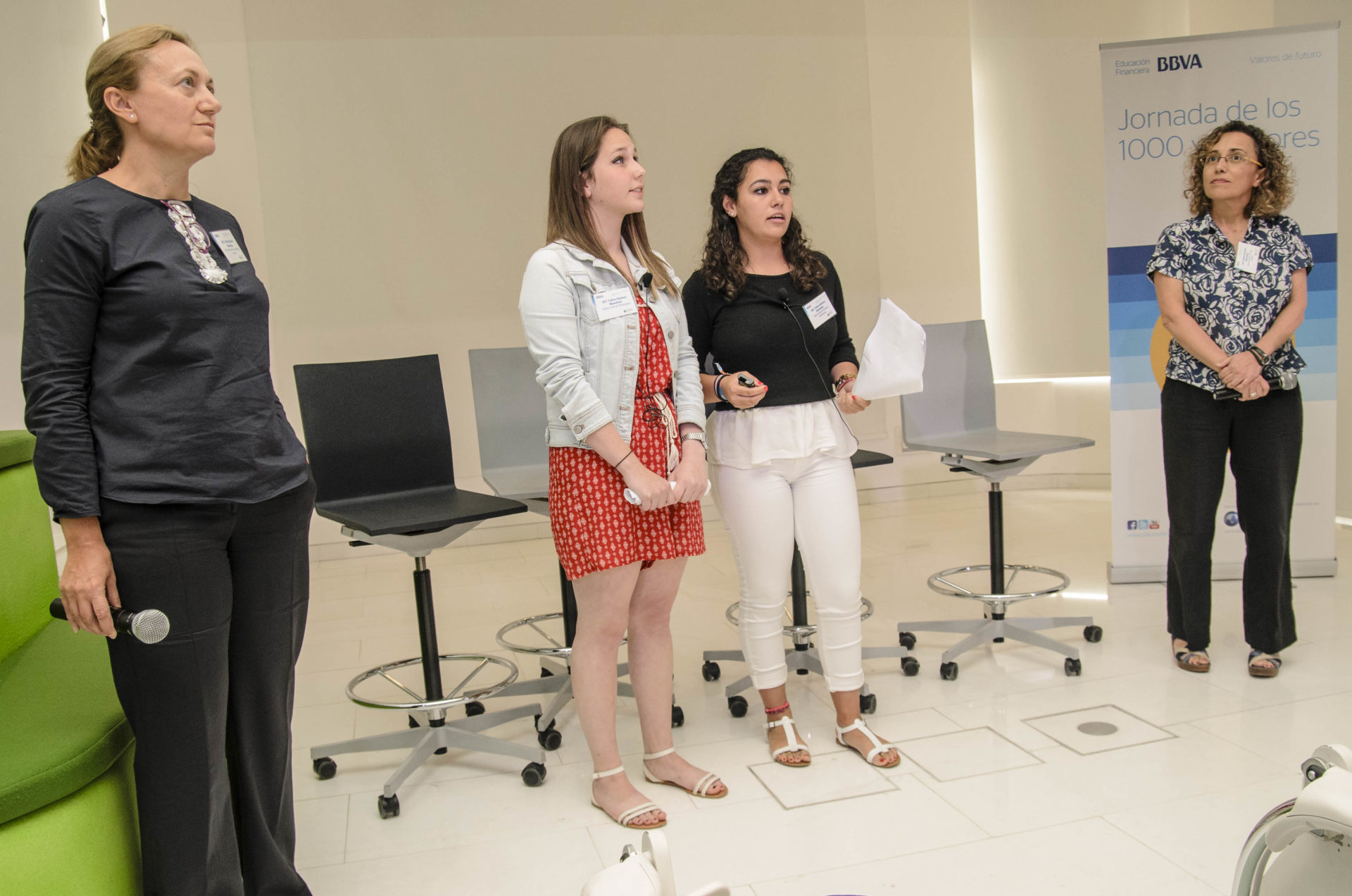 Alumnas IES Tafira Las Palmas Valores de Futuro