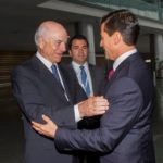 Fotografía de Francisco Gonzalez Peña Nieto Eduardo Osuna Reunion Consejeros BBVA Bancomer