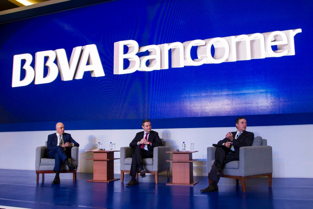 Foto panel reforma educativa en la reunión del Consejo BBVA Bancomer Foto panel reforma educativa