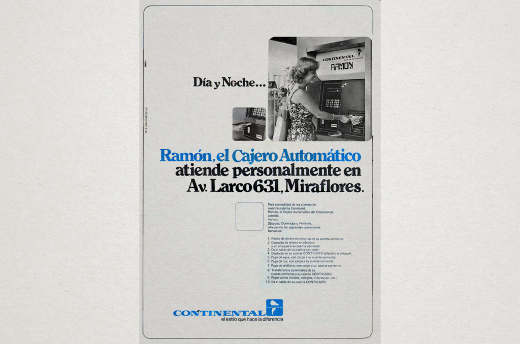 Historia continental apertura cajero automatico Fotografia de Historia continental apertura cajero automatico bbva