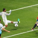 Fotografía de Álvaro Morata marca el tercer gol de España contra Turquía en la Eurocopa 2016