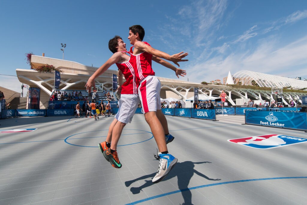 Valencia es la primera ciudad de la gira NBA Zone presentado por BBVA Valencia NBA Baloncesto presentado por BBVA