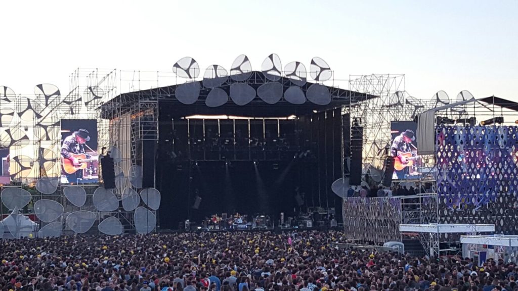Neil young, madrid, concierto, festival Fotografía de Neil Young Mad Cool