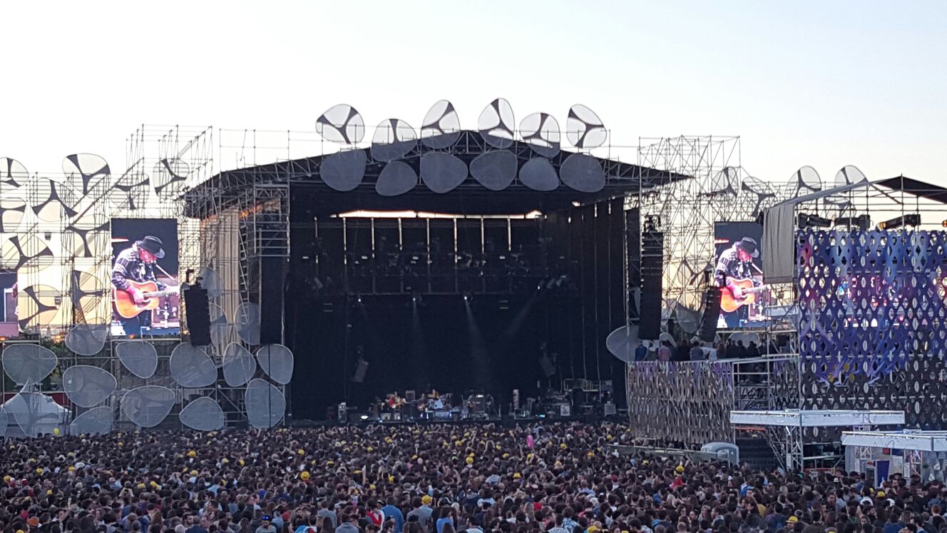 Neil young, madrid, concierto, festival Fotografía de Neil Young Mad Cool