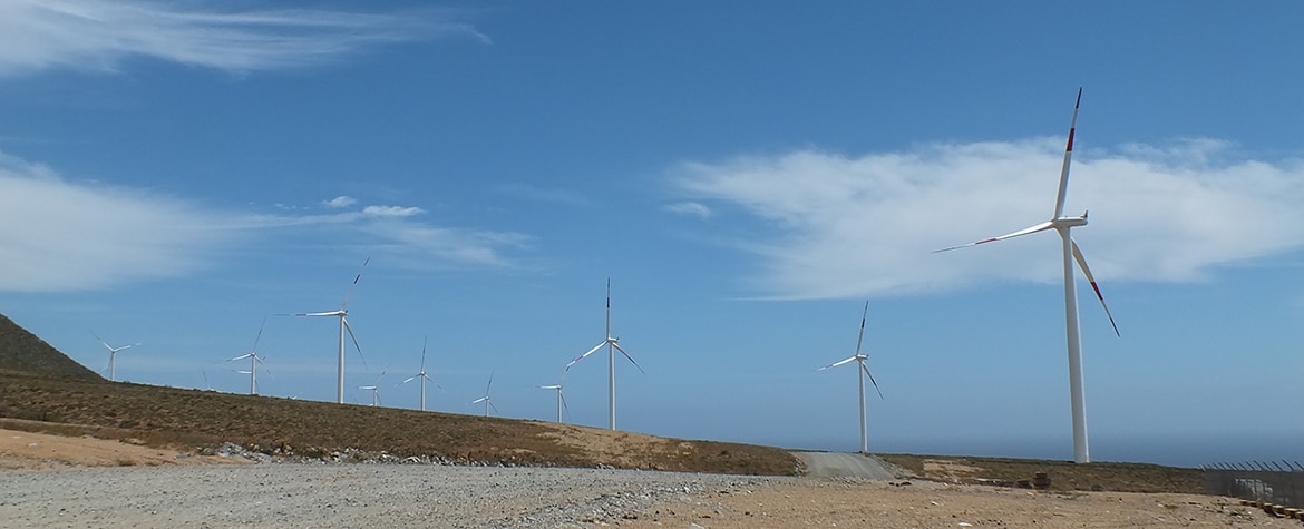 Parque eólico el Arrayán Parque eólico el Arrayán