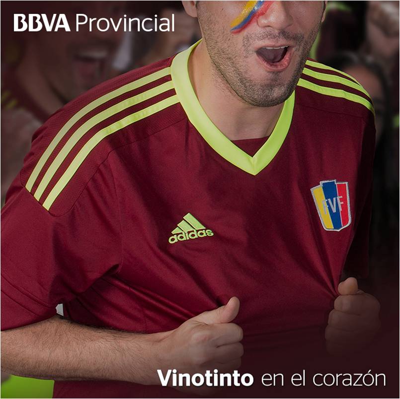 BBVA Provincial ratifica su apoyo a la Vinotinto con nuevo tema musical