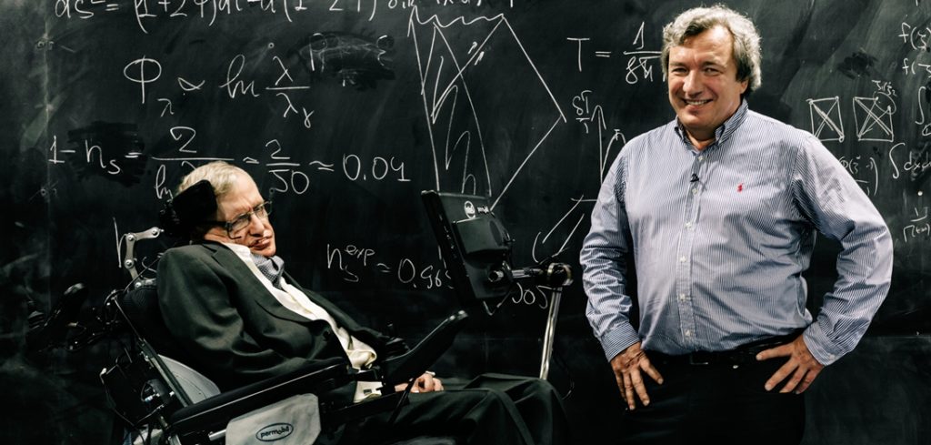 Stephen Hawkingy Viatcheslav Mukhanov, premios Fundación BBVA Fronteras del Conocimiento_Foto de Carlos Luján_XL Vocento Imagen de Stephen Hawking y Viatcheslav Mukhanov, premio Fundación BBVA Fronteras del Conocimiento en la Universidad de Oxford