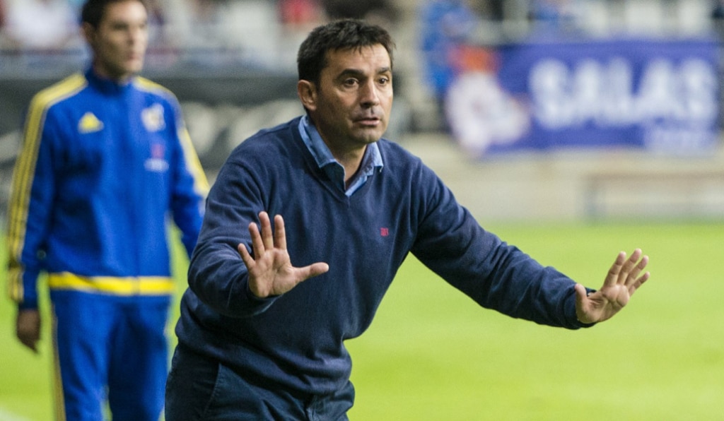 Asier Garitano, técnico del Leganés, durante un partido de la Liga Adelante | Foto: LaLiga