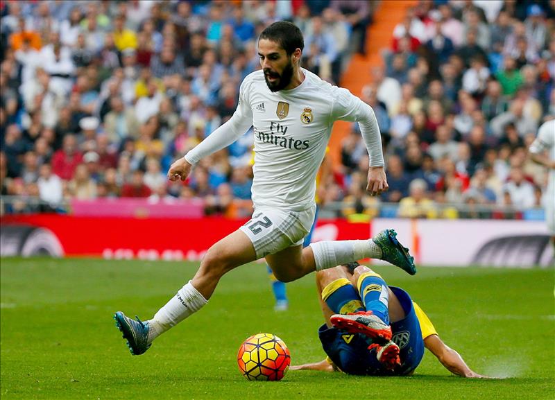 Isco, durante un partido de la Liga BBVA con el Real Madrid | Foto: EFE Isco, durante un partido de la Liga BBVA con el Real Madrid | Foto: EFE