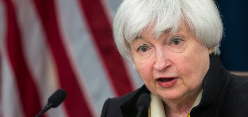La presidenta de la Reserva Federal, Janet Yellen. EFE
