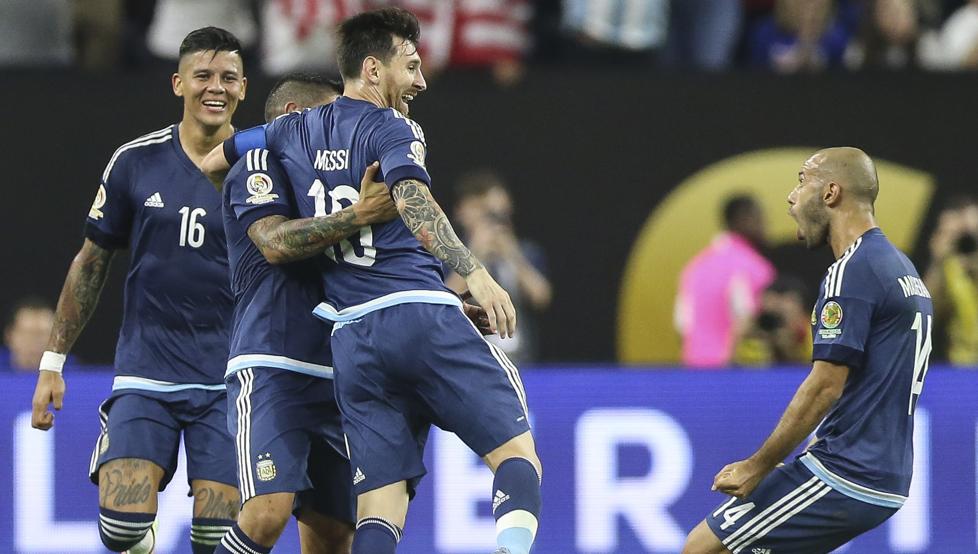 Messi celebra un gol con la selección argentina en la Copa América | Foto: EFE Messi celebra un gol con la selección argentina en la Copa América | Foto: EFE