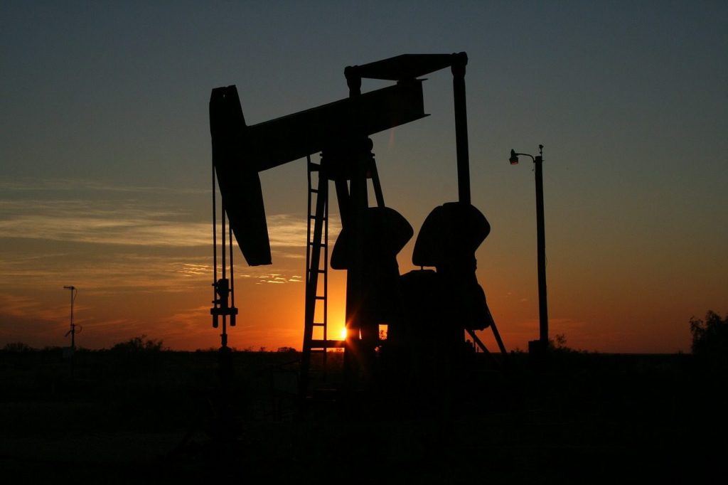 Fotografía de Pozo Petrolífero en Monahans, Texas.