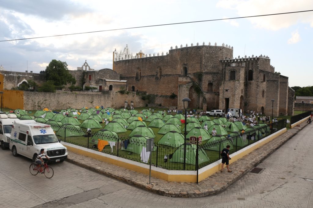 Fotografía de la Ruta BBVA 2016 en Izamal México