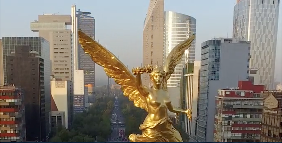 Paseo la Reforma en Ciudad de México-bbva
