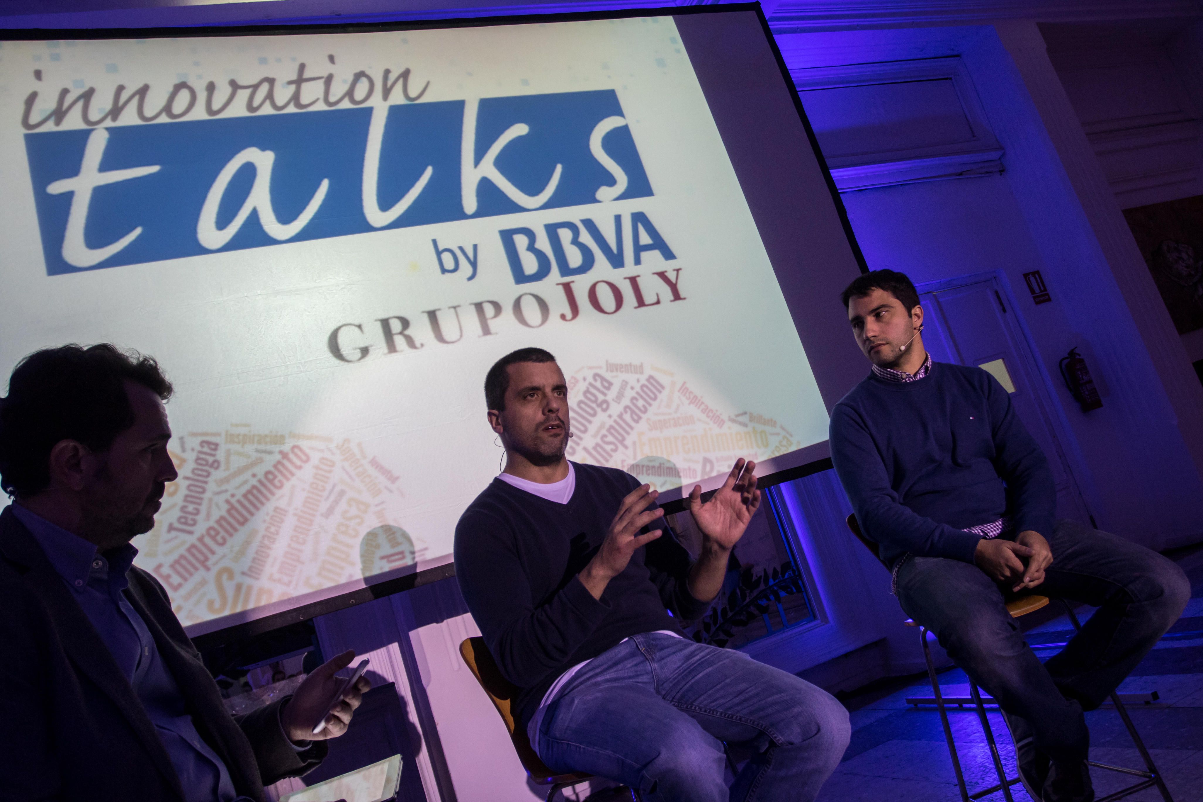 El creador de VirusTotal comparte su experiencia de emprendimiento en Innovation Talks de Joly y BBVA Fotografia de Bernardo quintero innovation talks Malaga BBVA