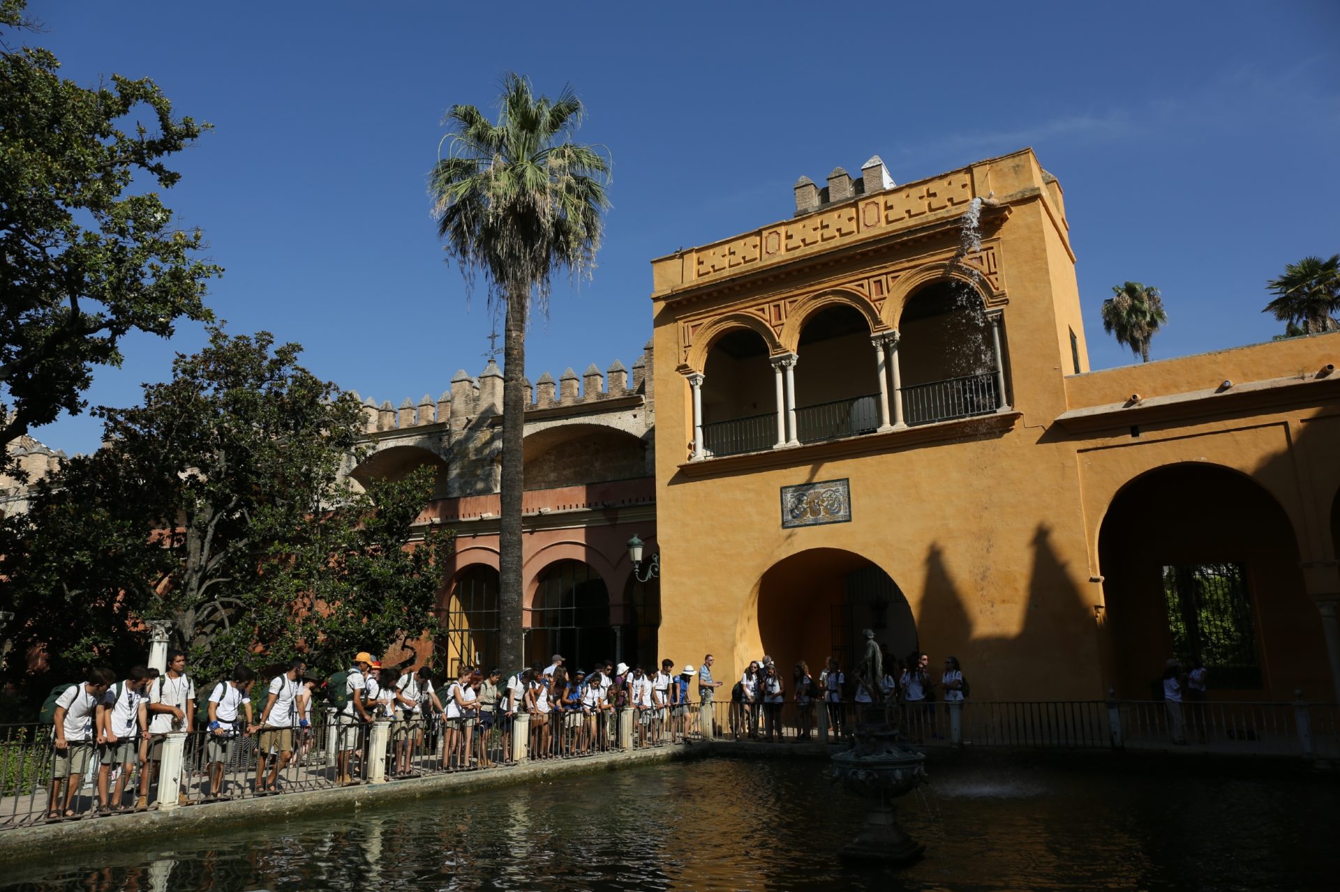 La Ruta BBVA recorre el Real Alcázar de Sevilla