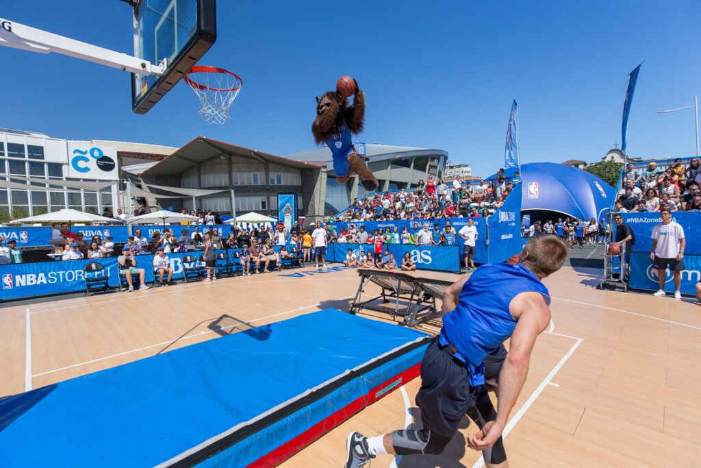 NBA, 2016, A Coruña, NBA Zone, dunkers NBA A Coruña 6