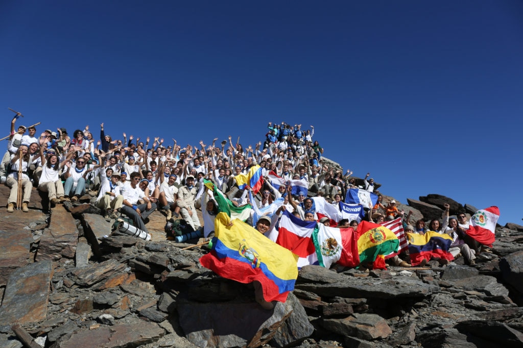Ruta BBVA en la cima del Mulhacén Ruta BBVA en la cima del Mulhacén