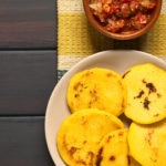 Fotografía de Arepa gastronomia venezuela alimentación sabor harina maiz BBVA