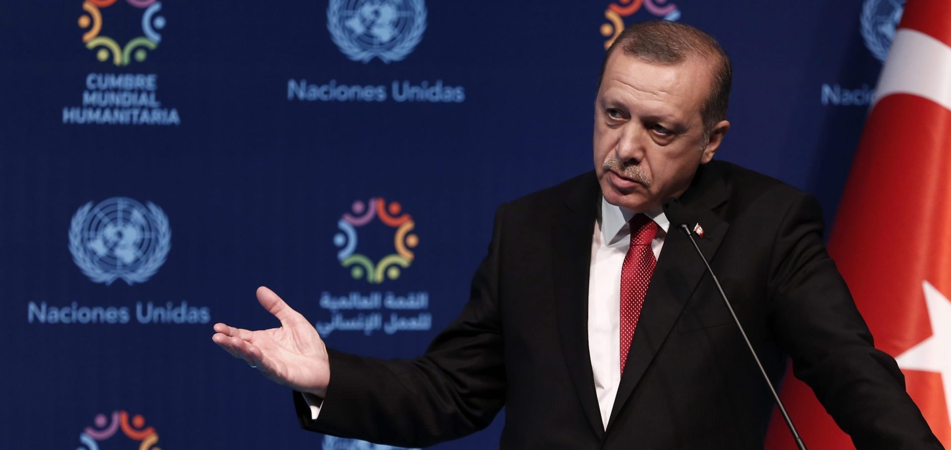 El presidente turco Tayip Erdogan