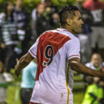 Falcao, delantero del Mónaco, celebra un gol | Foto: Facebook Mónaco