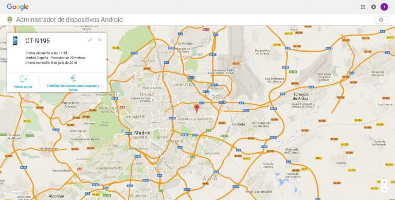 Localización Android recurso de google
