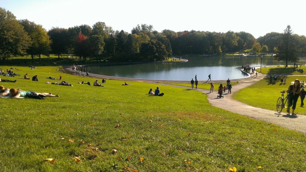 Parque Mont Royal de Montreal Fotografía de Parque Mont Royal de Montreal