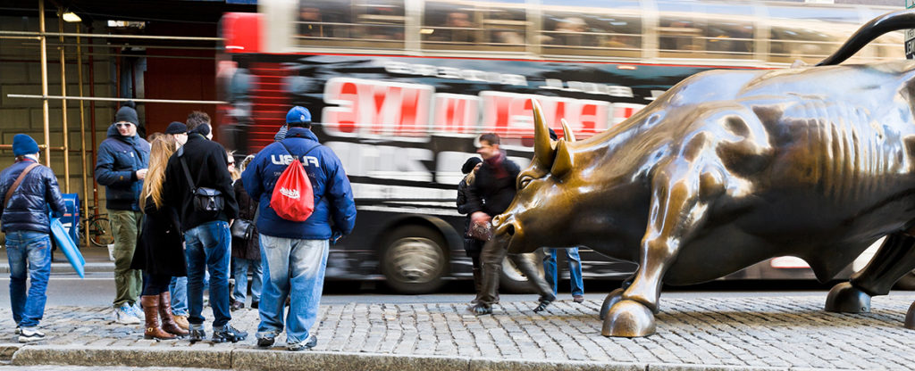 El toro, símbolo de Wall Street