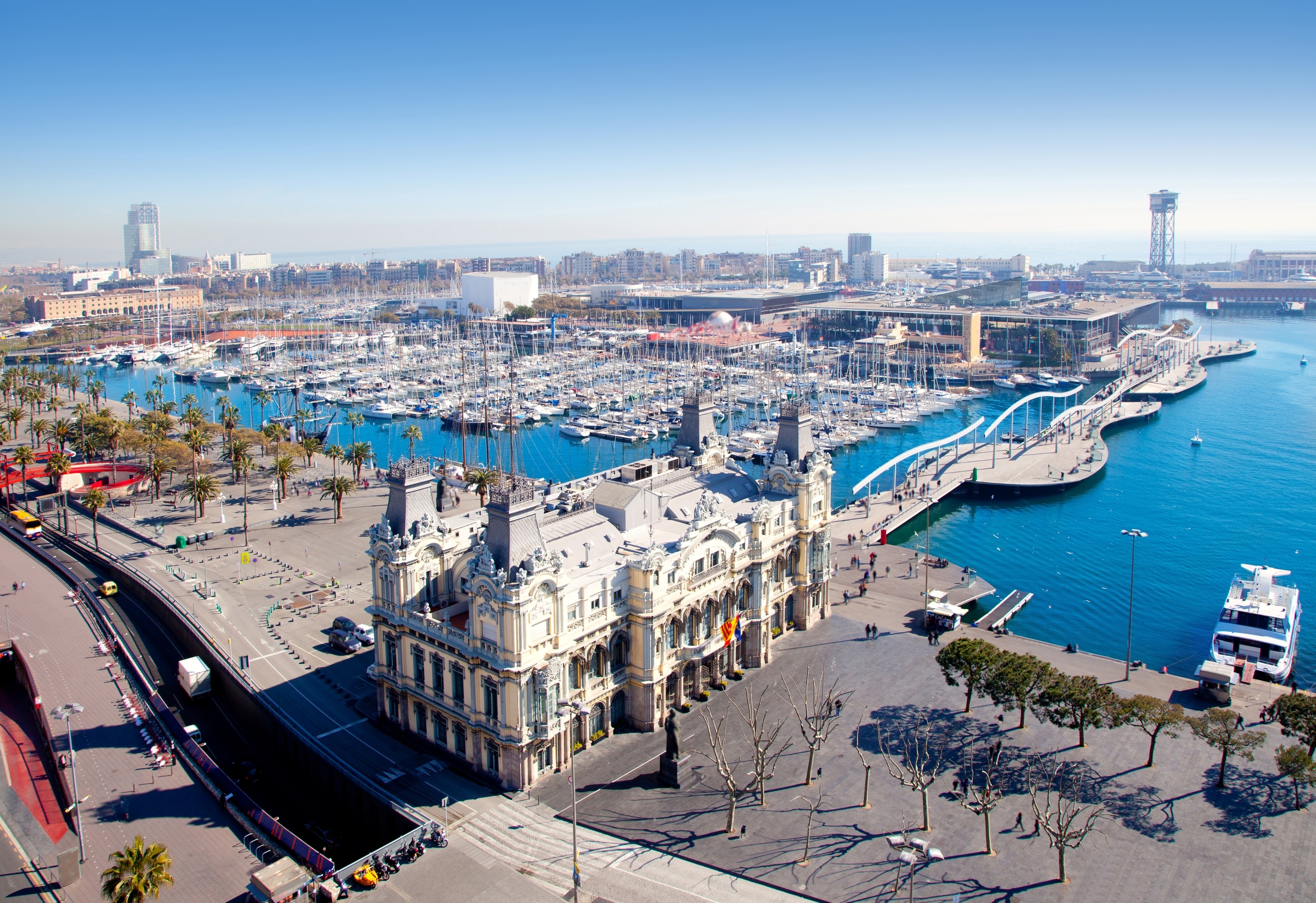 Puerto de Barcelona Fotografía de puerto de Barcelona
