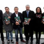 Fotografía de los hermanos Roca durante la presentación del Libro Fondo Esperanza