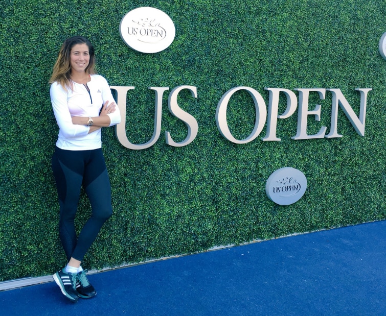 Fotografía de Garbiñe Muguruza US Open 2016
